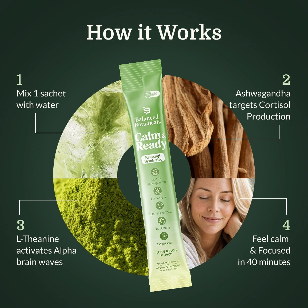 Calm & Ready Relaxing Drink Mix